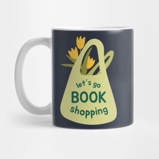 Let's go book shopping Mug